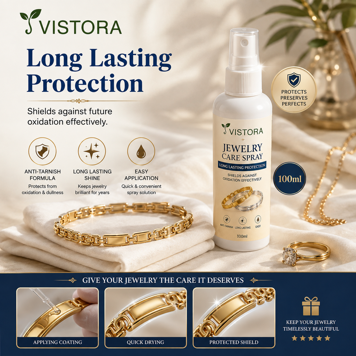 🔥HOT SALE 50% OFF 💍 Anti-Oxidation Jewelry Cleaner Spray 💎 Buy 1 Get 1 Free 💎