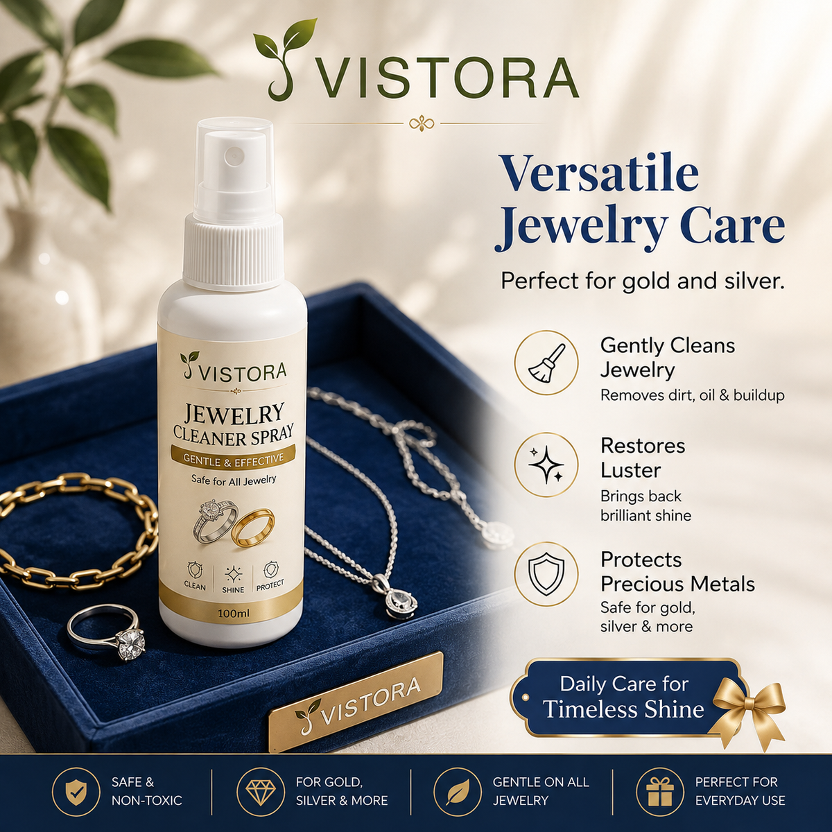 🔥HOT SALE 50% OFF 💍 Anti-Oxidation Jewelry Cleaner Spray 💎 Buy 1 Get 1 Free 💎