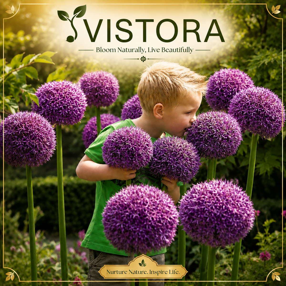 🌸 Giant Allium Bulbs 🌸 Giganteum Ornamental Onion Flower Bulbs 🌸 Buy 6 Get 6 Free Bulbs 🌸