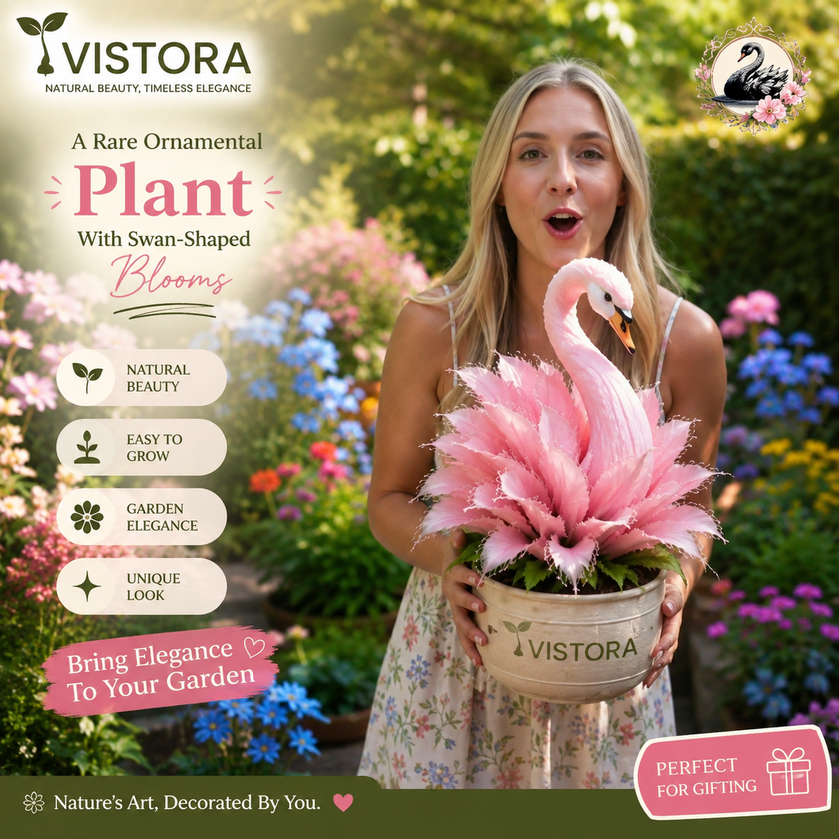 🦢SWAN FLOWER COLLECTION BULBS - TURN YOUR GARDEN INTO A LIVING SWAN PARADISE🌼Buy 6 Get 6 Free Bulbs🌼