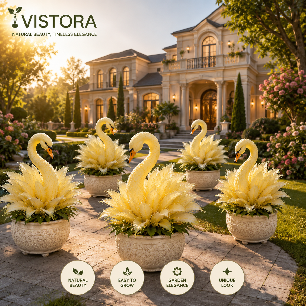 🦢SWAN FLOWER COLLECTION BULBS - TURN YOUR GARDEN INTO A LIVING SWAN PARADISE🌼Buy 6 Get 6 Free Bulbs🌼