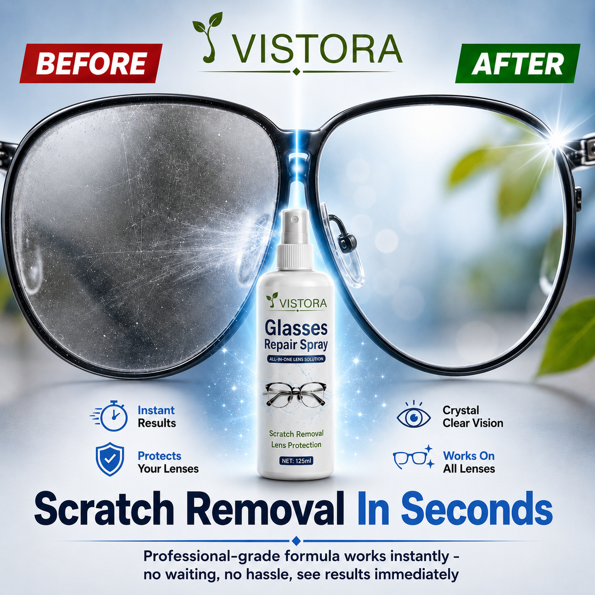 🔥HOT SALE 50% OFF😎Professional Lens Scratch Repair Spray 🔥Buy 1 Get 1 Free🔥