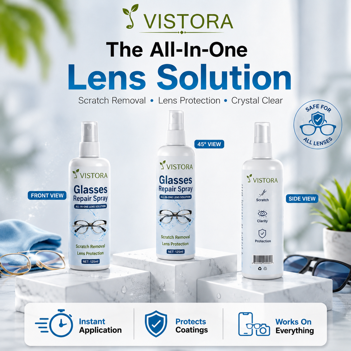 🔥HOT SALE 50% OFF😎Professional Lens Scratch Repair Spray 🔥Buy 1 Get 1 Free🔥