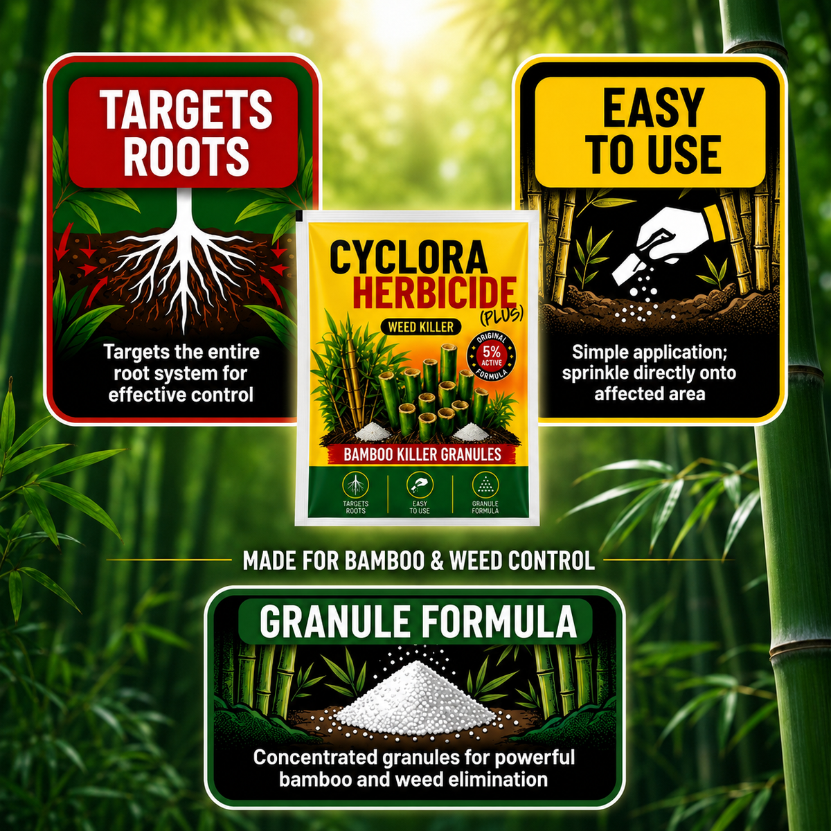 Cyclora Herbicide Granules | 🔥BUY 1 GET 2 FREE🔥