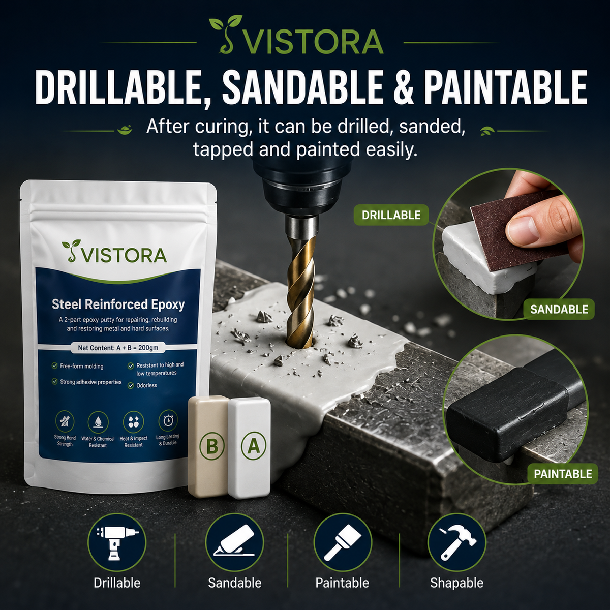 🔥GET 49% OFF NOW🔥 Waterproof Heat-Resistant Epoxy Putty Repair Kit🛠️ BUY 1 GET 1 FREE! ✨
