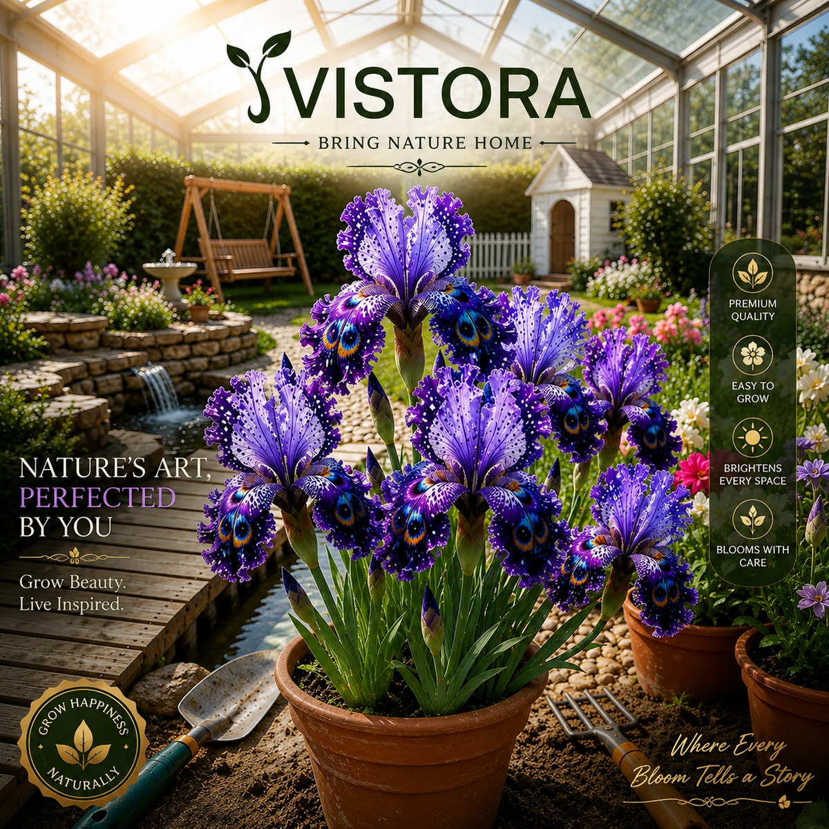 ✨✨Butterfly Iris Bulbs - ✨Grow Your Magical Garden Showstopper ✨ | 🌸 Buy 6 Get 6 Free Bulbs🌸