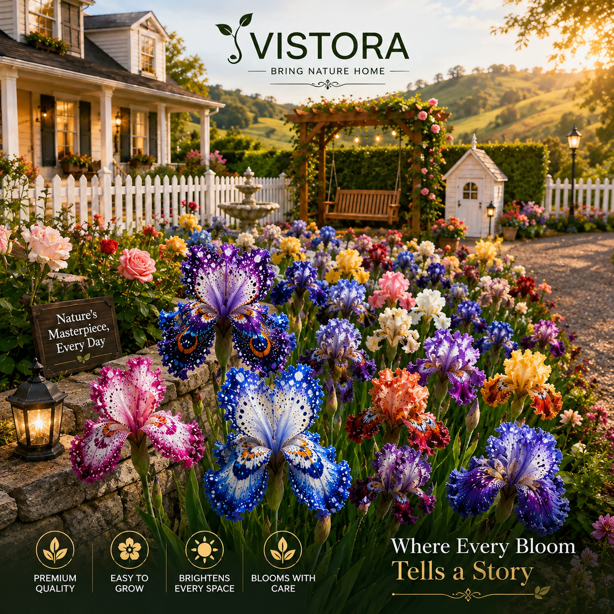 ✨✨Butterfly Iris Bulbs - ✨Grow Your Magical Garden Showstopper ✨ | 🌸 Buy 6 Get 6 Free Bulbs🌸