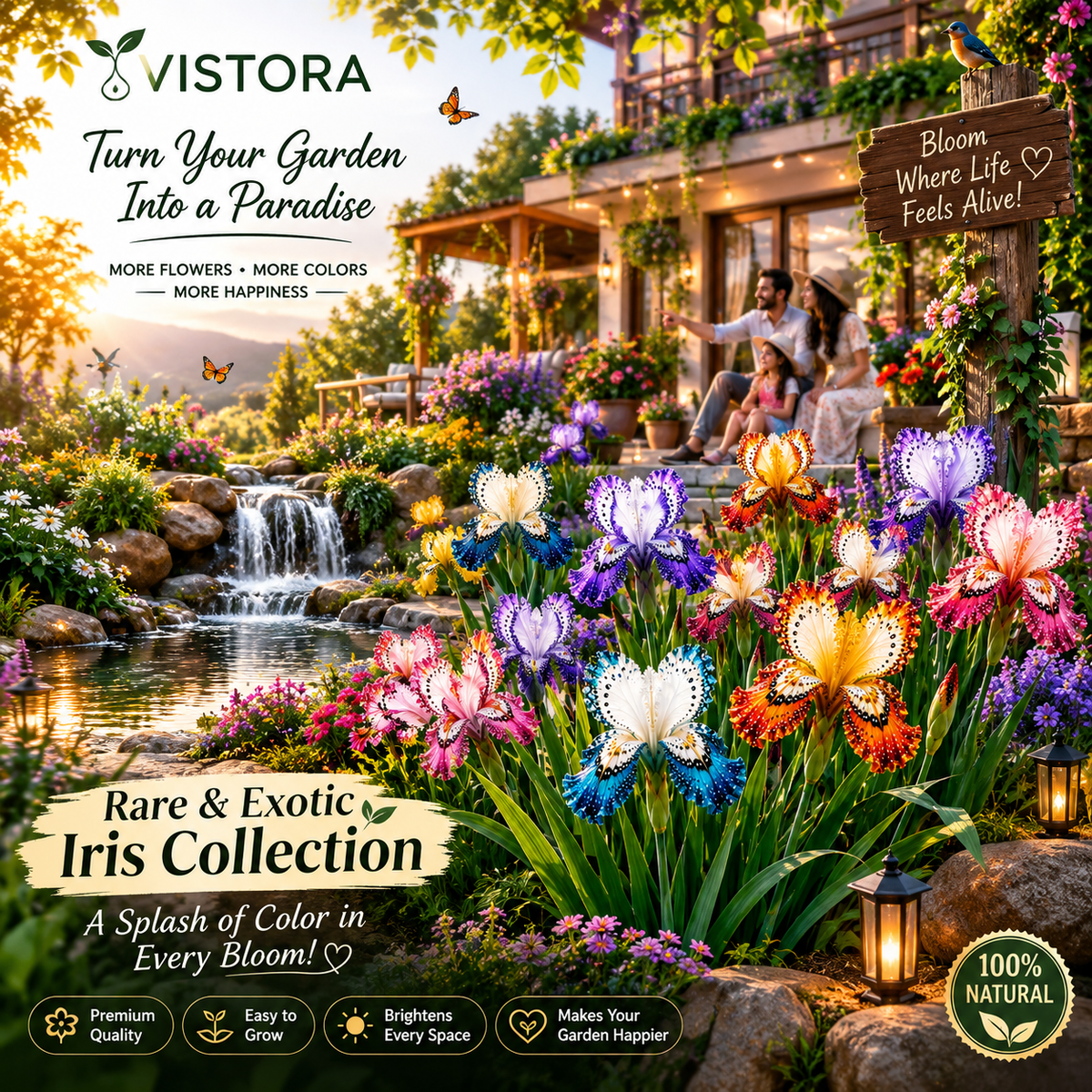 ✨✨Butterfly Iris Bulbs - ✨Grow Your Magical Garden Showstopper ✨ | 🌸 Buy 6 Get 6 Free Bulbs🌸