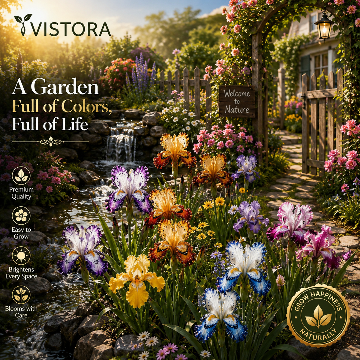 ✨✨Butterfly Iris Bulbs - ✨Grow Your Magical Garden Showstopper ✨ | 🌸 Buy 6 Get 6 Free Bulbs🌸