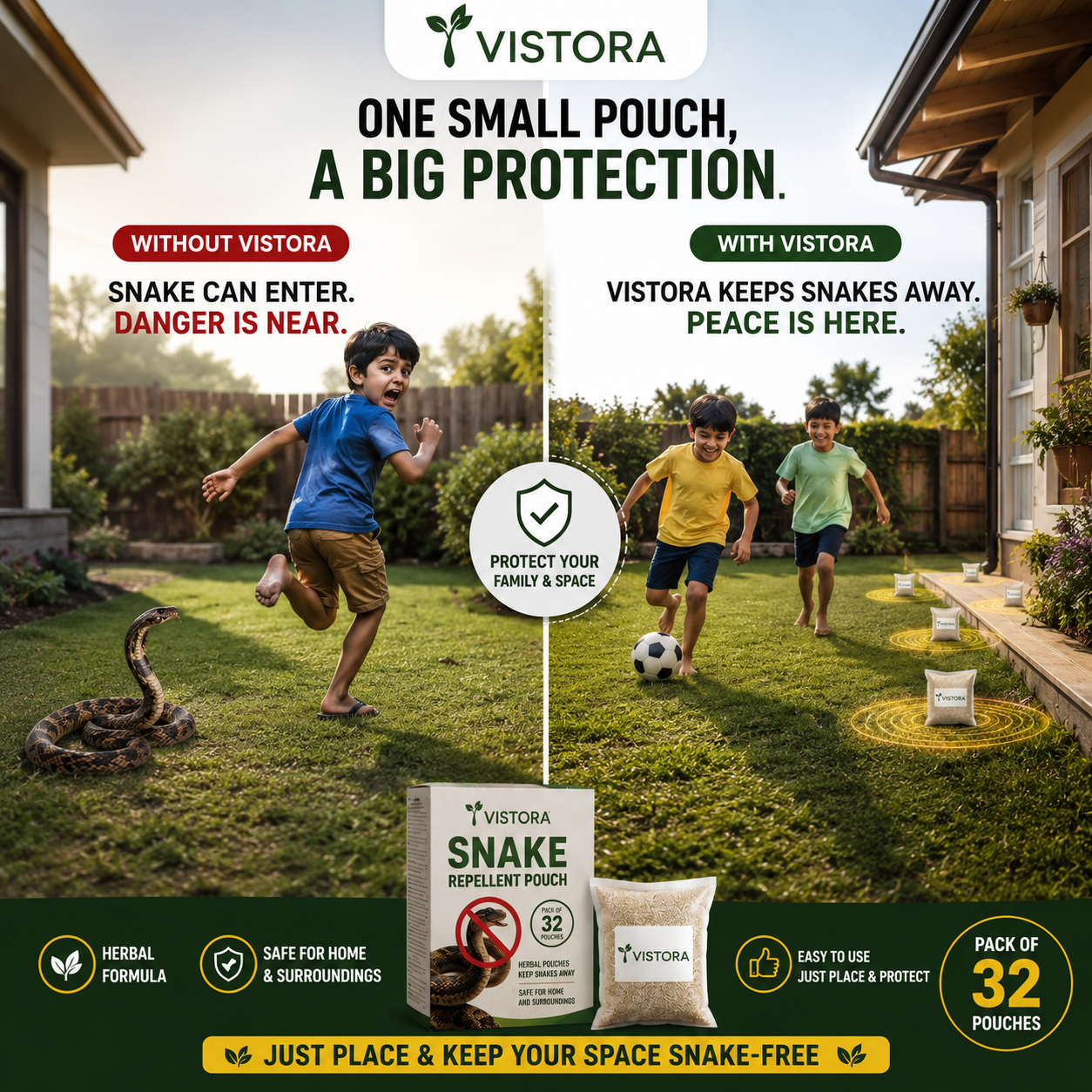 🥰HOT SALE 49% OFF🥰 🐍 Snake Repellent Pouches 🐍 (PACK OF 32)
