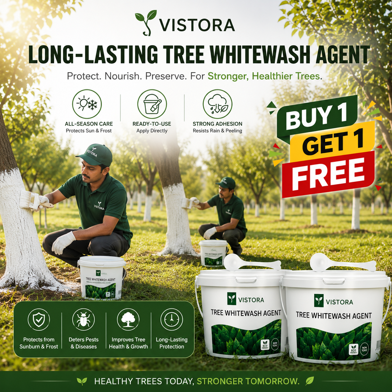 Exclusive Offer💥Long-Lasting Tree Whitewash Agent 🔥 Buy 1 Get 1 FREE 🔥
