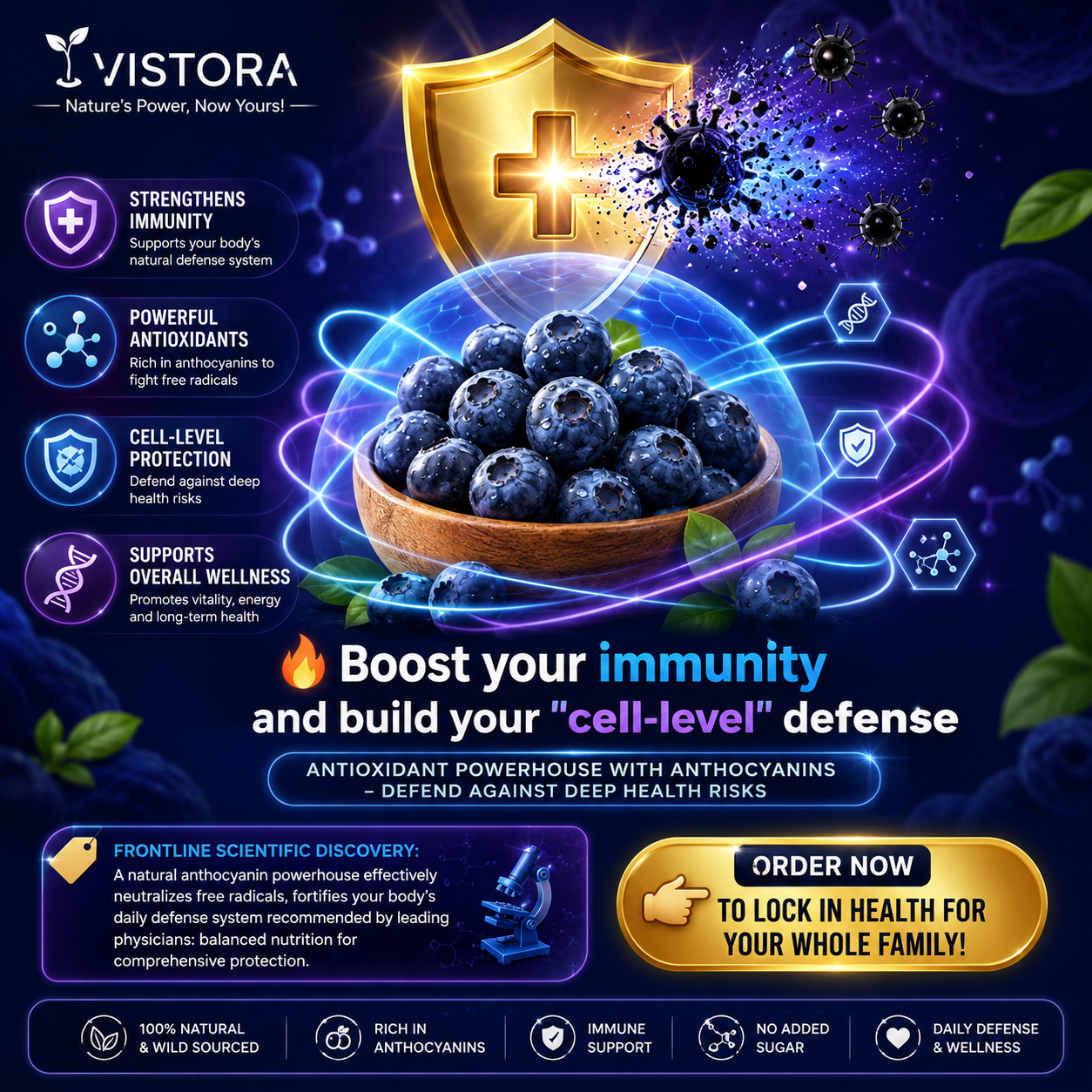 🔥Buy 1 Get 1 Free🔥[Anti-Cancer and Heart Protection] Changbai Mountain Dried Blueberries Seeds – With Plant Growth Supplement Free