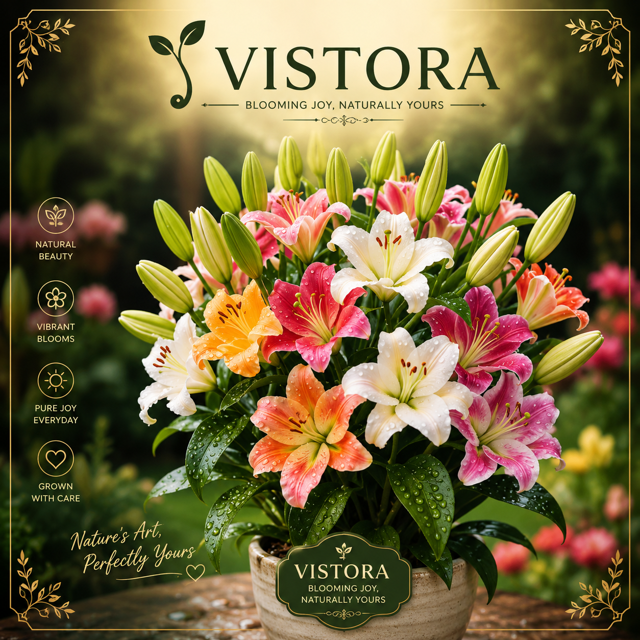 🌺COLORFUL PERFUME LILY BULBS—FRESH AND SWEET | 🔥Buy 4 Get 4 Free Bulbs🔥