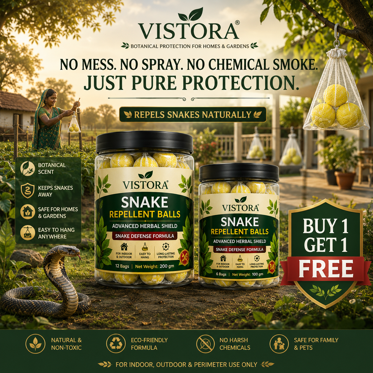 🥰HOT SALE 49% OFF🥰 🐍 Snake Repellent Pouches 🐍 (PACK OF 32)
