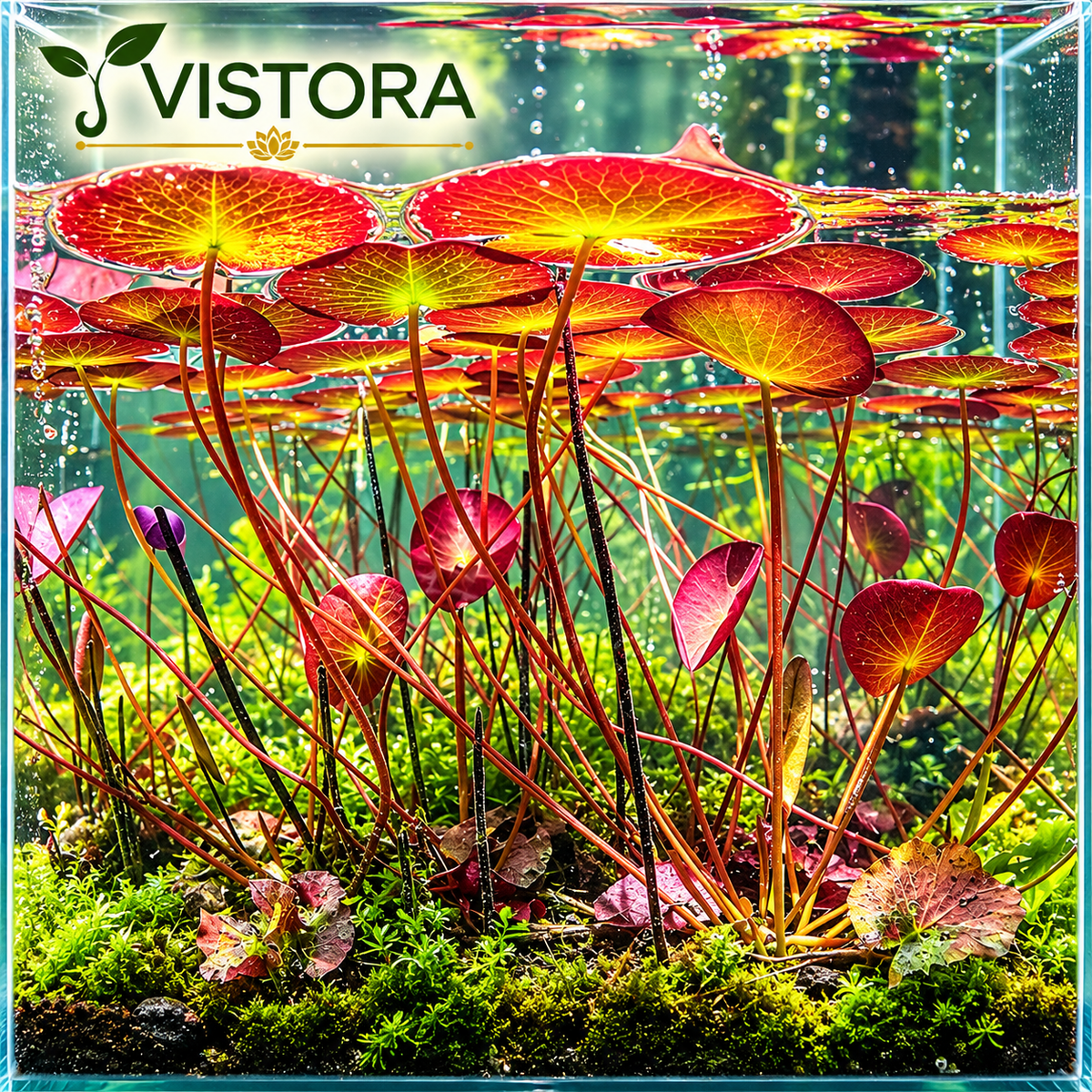 🐟 RED AQUARIUM LOTUS ROOTS BULBS🌿 TURN YOUR AQUARIUM INTO A LIVING GARDEN🌿✨ Buy 4 Get 4 Free Bulbs ✨