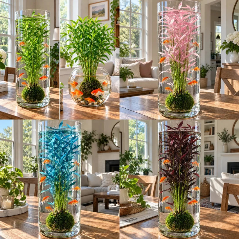 🎋 Rare Mini Rice Bamboo Bulbs 🌿 Easy Hydroponic Growing ✨ Buy 4 Get 4 Free Bulbs ✨